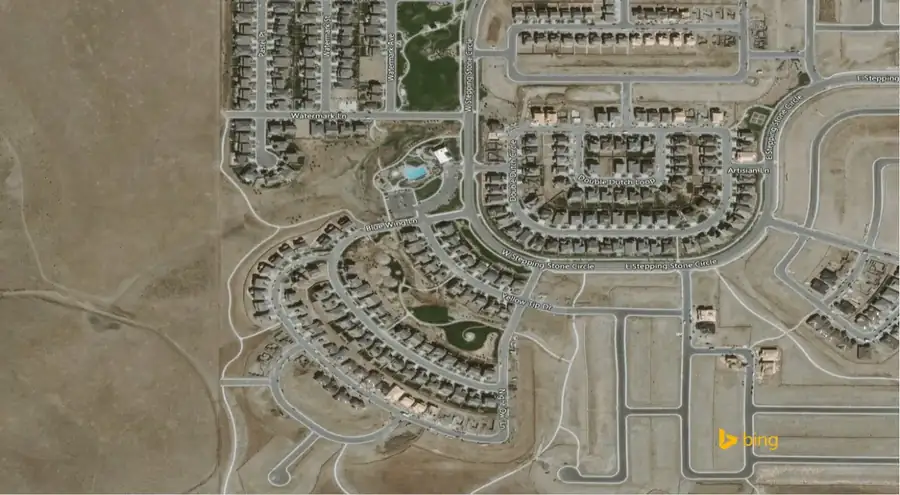 MapSavvy hybrid aerial view used in a community engagement presentation