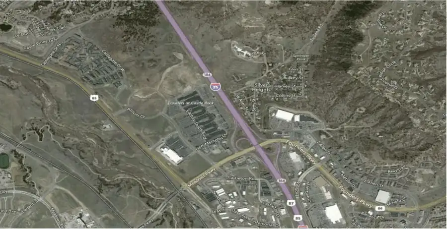 MapSavvy Bing Original Aerial with Labels layer with major streets and cities
