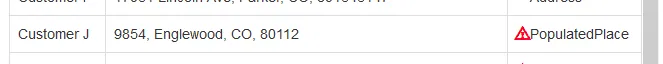 Geocoding Errors