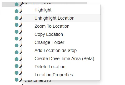 2.4 Location Actions