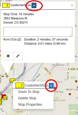 Multiple Stops Same Location