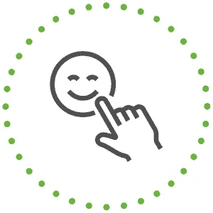 smiling face graphic