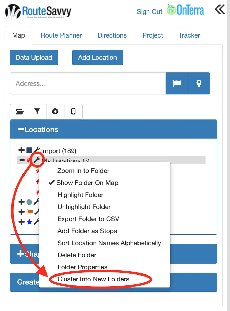 Screenshot: 2.5 Working With Folders