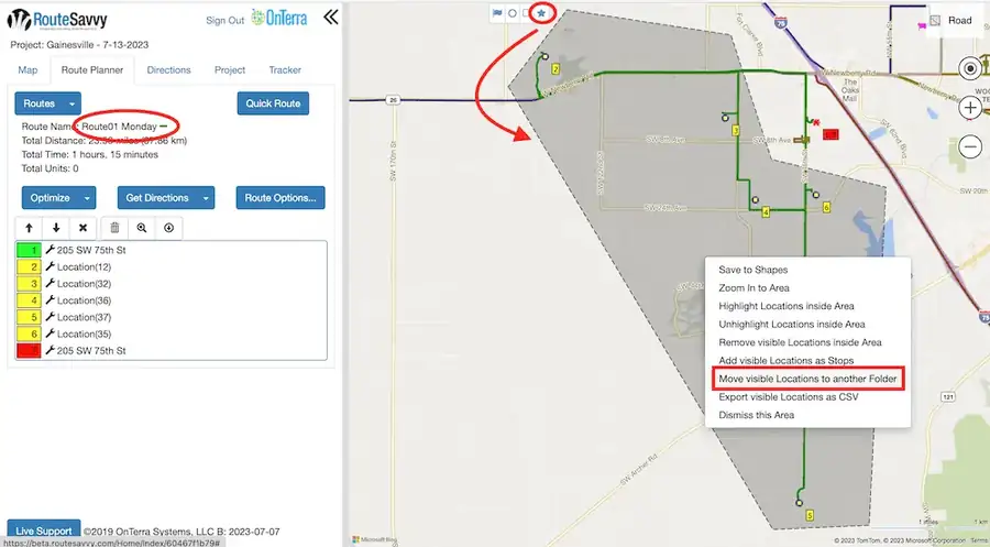 RouteSavvy Screenshot | RouteSavvy Route Visualization Tools