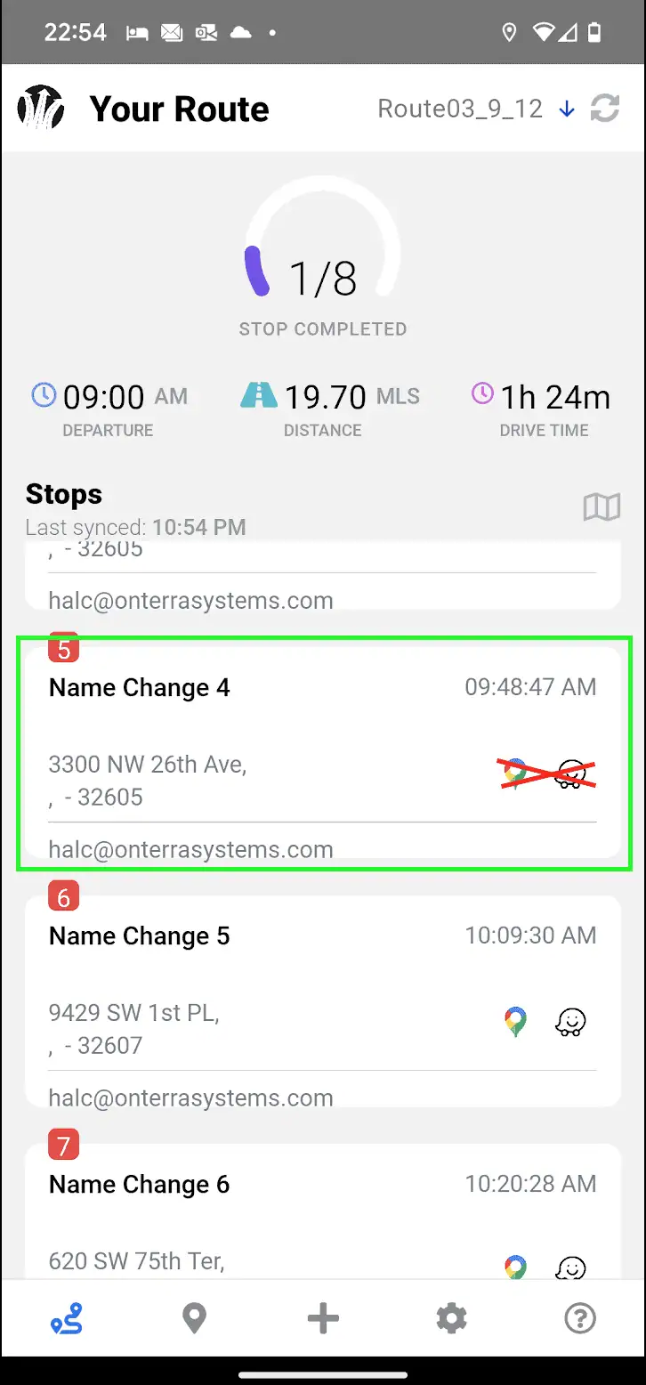 RouteSavvy Screenshot | Delivery Management Software 1