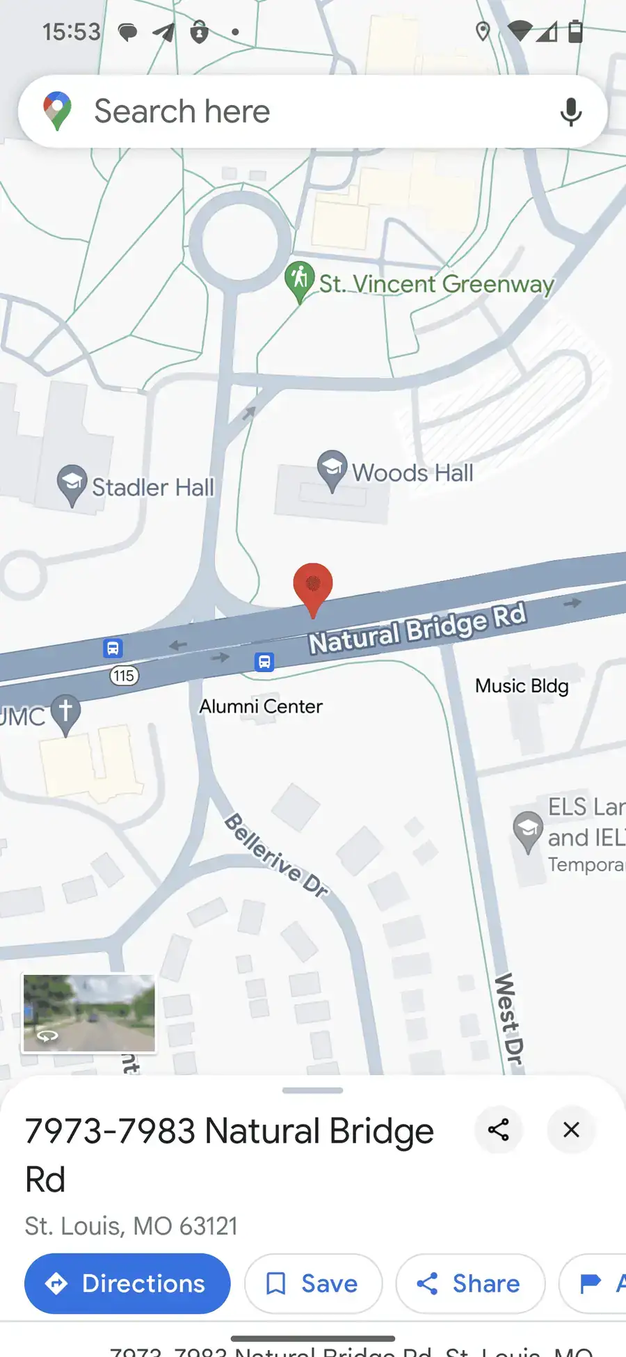 Google Maps View