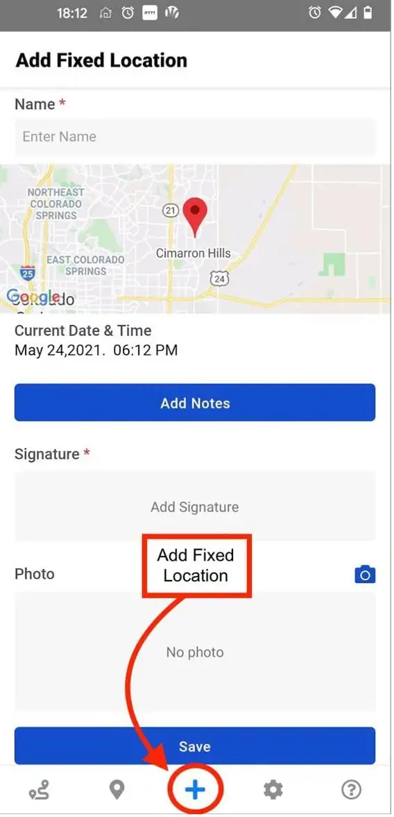 Fixed Location