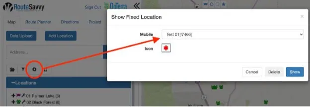 Fixed Locations
