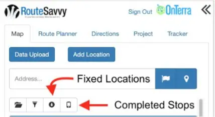 7.5 Managing Stops from RouteSavvy Online