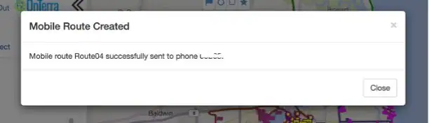 7.3 Dispatching to Mobile App
