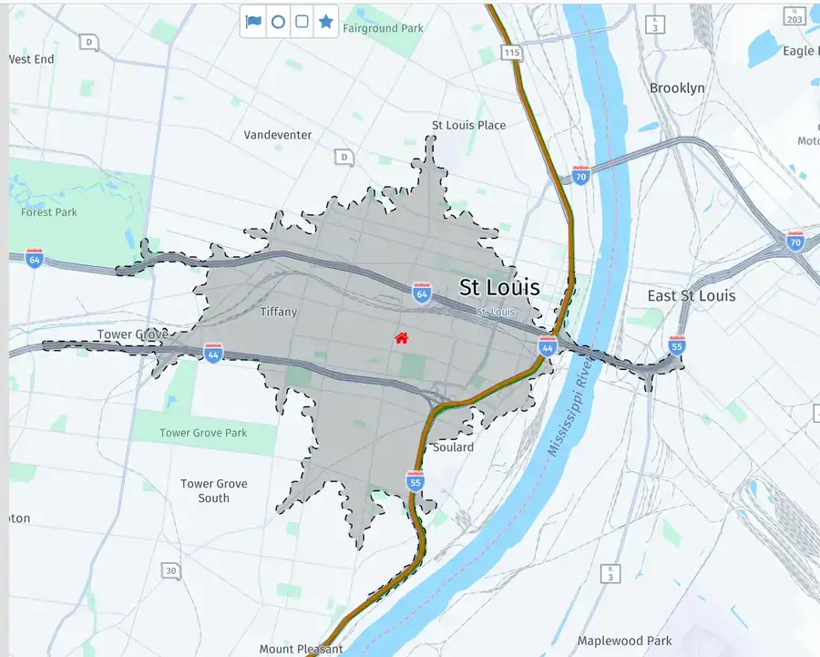 Screenshot: 2.4 Location Actions